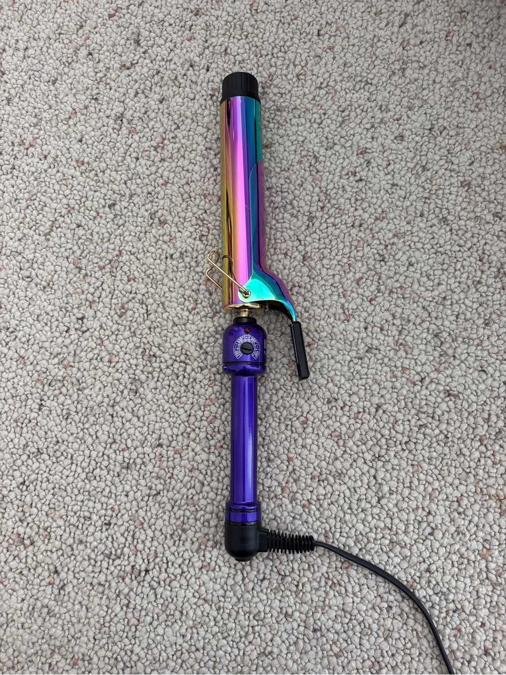 Hot Tools Professional Curling Iron Rainbow/purple - 1.5”
